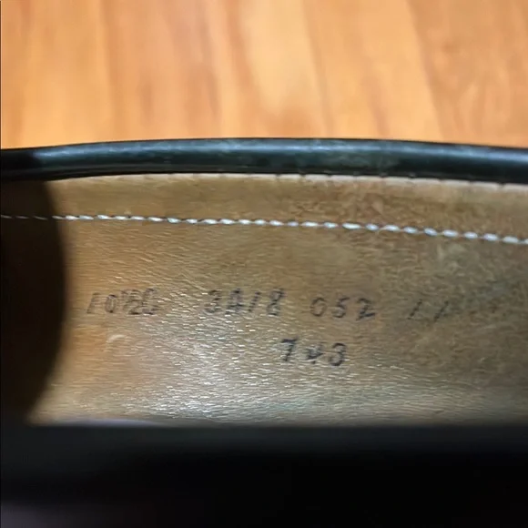 Brooks Brothers Classic Black Leather Loafers 10.5C - Picture 3 of 4